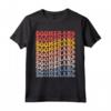 Boomerang Groovy Maglietta - Illustrazione Boomerang per Veri Fan - Acquista Abbigliamento Boomerang Online