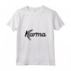 Karma Boomerang - Maglietta con Credenza Morale - Leggera e Spirituale