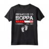 Promoted To Boppa Est 2023 For Men - Funny New Grandpa T-shirt Vintage Design - Perfect Gift for Soon-to-Be Grandfather 2023