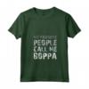My Favorite People Call Me Boppa - Maglietta con Collo a V per la Festa del Papà - Regalo Divertente e Unico