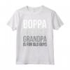 Boppa: Perché il Nonno è per i Vecchi Ragazzi - Maglietta Divertente per Nonno - Regalo per Natale o Compleanno dei Migliori Nonni