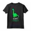 Boppa-Saurus Funny Dino Dinosaur BoppaSaurus Maglietta - Unique Father's Day Family Party Apparel with Cool Quote