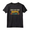 Have No Fear Boppa Is Here - Vintage Maglietta for Grandpa Dad Father's Day - Funny Quote T-shirt for a Unique Gift