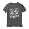 Cool Boppa Nonno - Maglietta per Orgogliosi Nonni - Regalo Ideale per la Festa del Papà o Compleanni