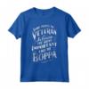 La Gente Mi Chiama Veterano - Il Più Importante Chiamami Boppa Maglietta per la Festa del Papà - Regalo Divertente e Vintage per Tutta la Famiglia