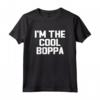 I'm The Cool Boppa - Funny Maglietta for Father's Day Grandpa - Love Fun Gag Pun Joke T-Shirt