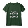 Donna My Favorite People Call Me Boppa Funny Maglietta con Collo a V - Ideale per il Giorno del Padre - Regalo Divertente per Nonno