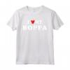 I Love My Boppa - Maglietta con Cuore Rosso per Uomini, Donne e Bambini - Regalo per Nonno Boppa per Natale o Compleanno
