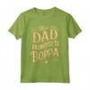 Boppa Promotion Proud Dad Nonno - T-shirt Abbigliamento per Nuovi Nonni - Ideale per Annunci di Bambino e Regali di Natale