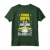 Orgoglioso Boppa di un fantastico 2019 Laureato - Maglietta Leggera con Taglio Classico - Ideale per Regali di Laurea
