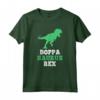 Boppa-Saurus Rex Dino Dinosaur BoppaSaurus Funny Maglietta - Fun Father's Day Gift for Grandpa & Dad
