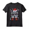Boppa Claus - Pigiama Famiglia Coordinato Natale - Maglietta con Babbo Natale e Stivali