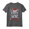 Boppa Claus - Pigiama Famiglia Coordinato Natale - Maglietta con Babbo Natale e Stivali