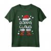 Boppa Claus - Pigiama Famiglia Coordinato Natale - Maglietta con Babbo Natale e Stivali