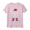 Boppa Claus - Pigiama Famiglia Coordinato Natale - Maglietta con Babbo Natale e Stivali