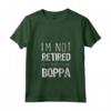 Donna I'm Not Retired Professional Boppa Retirement Funny Maglietta con Collo a V - Perfect Retirement Gift for Boppa