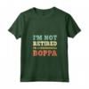 Donna I'm Not Retired Professional Boppa Retirement Vintage Maglietta con Collo a V - Trendy Retirement Quote Shirt for Men - Perfect Retirement Gift Idea