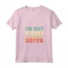 Donna I'm Not Retired Professional Boppa Retirement Vintage Maglietta con Collo a V - Trendy Retirement Quote Shirt for Men - Perfect Retirement Gift Idea