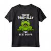 Toad-Ally Il Miglior Boppa Rana Amante Rospo Nonno Maglietta - Ideale per Regalo Divertente agli Appassionati di Anfibi