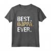 Best Boppa Ever - Maglietta Uomo Regalo per il Miglior Nonno - Ideale per Compleanno o Natale