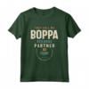 Boppa Perché Partner in Crime - Festa del Papà Maglietta Divertente per Papà o Nonno - Ideale per Celebrazioni Speciali