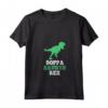 Donna Boppa-Saurus Rex Dino Dinosaur BoppaSaurus Funny Maglietta con Collo a V - Perfect Father's Day Gift - Family Party Apparel for Grandpa