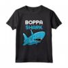 Boppa Shark Funny Family Maglietta - Cool Quote Humor Apparel for Father's Day and Family Parties