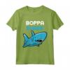 Boppa Shark Funny Family Maglietta - Cool Quote Humor Apparel for Father's Day and Family Parties