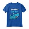 Boppa Shark Funny Family Maglietta - Cool Quote Humor Apparel for Father's Day and Family Parties