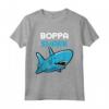 Boppa Shark Funny Family Maglietta - Cool Quote Humor Apparel for Father's Day and Family Parties