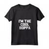 Donna I'm The Cool Boppa Father's Day Grandpa Funny Maglietta con Collo a V - Unique Gift for Dad - Trendy Father's Day Apparel