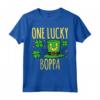 Un Fortunato Boppa - Maglietta Tema San Patrizio per Nonni Orgogliosi - Ideale per la Festa di San Patrizio