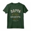 Boppa Like a Regular Nonno Papà - Festa del Papà Maglietta Divertente - Idea Regalo per Nonno o Papà - Perfetta per Natale o Ringraziamento