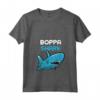 Donna Boppa Shark Funny Family Maglietta con Collo a V - Cool Father's Day Party Apparel