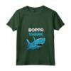 Donna Boppa Shark Funny Family Maglietta con Collo a V - Cool Father's Day Party Apparel