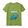 Donna Boppa Shark Funny Family Maglietta con Collo a V - Cool Father's Day Party Apparel