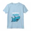 Donna Boppa Shark Funny Family Maglietta con Collo a V - Cool Father's Day Party Apparel