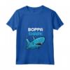 Donna Boppa Shark Funny Family Maglietta con Collo a V - Cool Father's Day Party Apparel