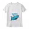 Donna Boppa Shark Funny Family Maglietta con Collo a V - Cool Father's Day Party Apparel