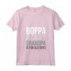 Donna Boppa: Perché il nonno è per i vecchi ragazzi - Maglietta con Collo a V per i Migliori Nonni - Idea Regalo Divertente per Natale o Compleanno