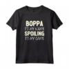 Boppa Is My Name Spoiling Is My Game Funny Maglietta - Perfect Father's Day Gift for Grandpa - Unique Apparel with Humorous Saying