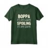 Boppa Is My Name Spoiling Is My Game Funny Maglietta - Perfect Father's Day Gift for Grandpa - Unique Apparel with Humorous Saying