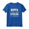 Boppa Is My Name Spoiling Is My Game Funny Maglietta - Perfect Father's Day Gift for Grandpa - Unique Apparel with Humorous Saying