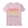 Boppa Because Grandpa Is For Old Guys Vintage Maglietta - Funny Father's Day Gift Idea - Hilarious Grandpa Tee