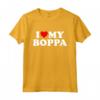Bambino I Love My Boppa Camicia - Regalo per Nipoti dai Migliori Nonni - Ideale per Natale o Compleanno