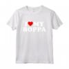Bambino I Love My Boppa Camicia - Regalo per Nipoti dai Migliori Nonni - Ideale per Natale o Compleanno