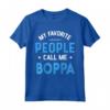 Le mie persone preferite mi chiamano Boppa - Divertente Maglietta per la Festa del Papà - Ideale per Compleanno o Natale