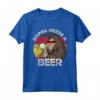 Uomo BOPPA Needs a Beer Oktoberfest Germania Bigfoot Maglietta - Design Vintage per l'Oktoberfest - Acquista Maglietta Festival Birra