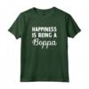 Happiness Is Being A Boppa - Father's Day Grandpa Maglietta - Funny Gift Idea for Grandfathers and Dads