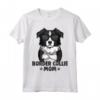 Border Collie Maglietta - Leggera e Classica - Ideale per Amanti dei Cani